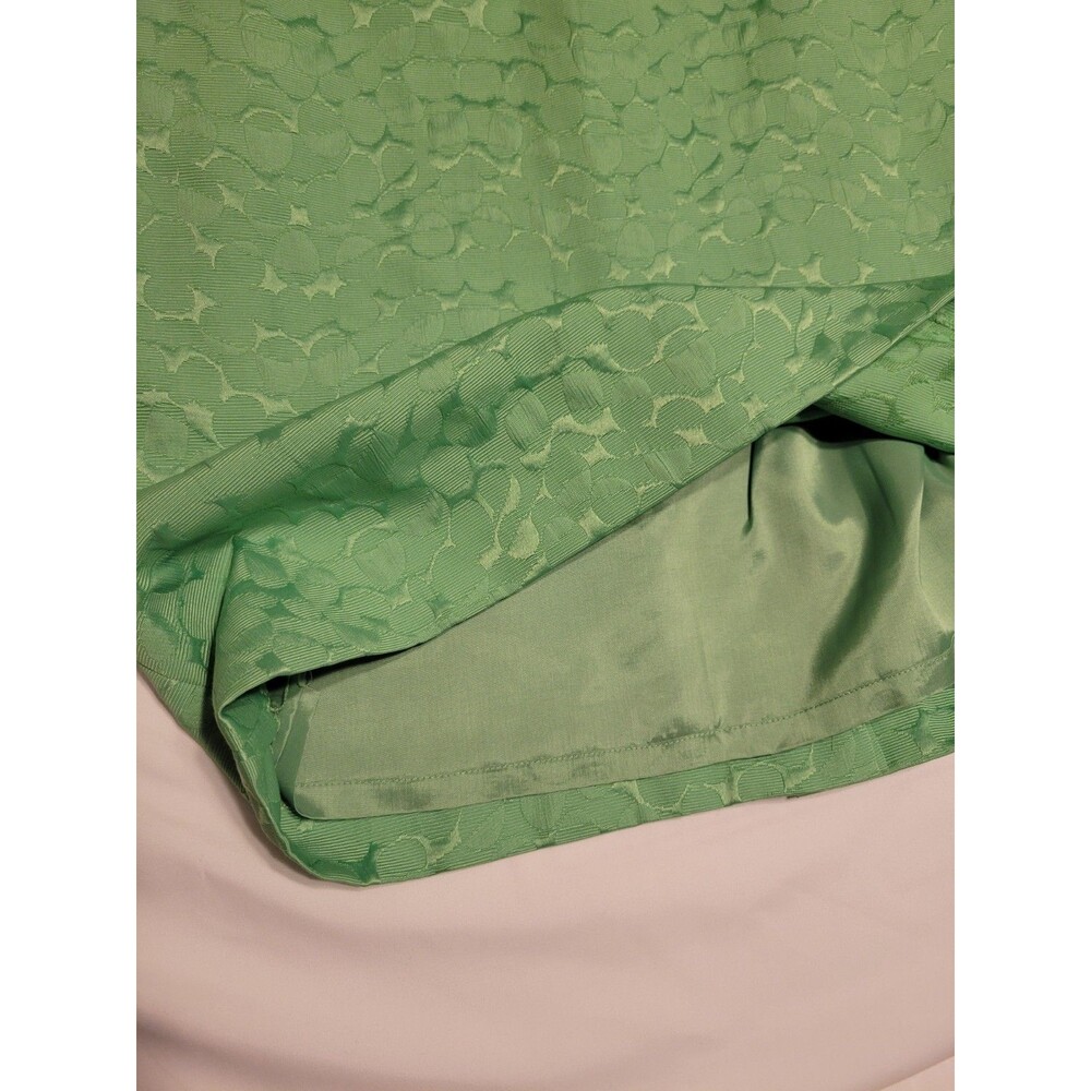 Tahari Arthur S. Levine Women's Green Lime Sleveless Lined Dress Size 2 - Picture 11 of 14